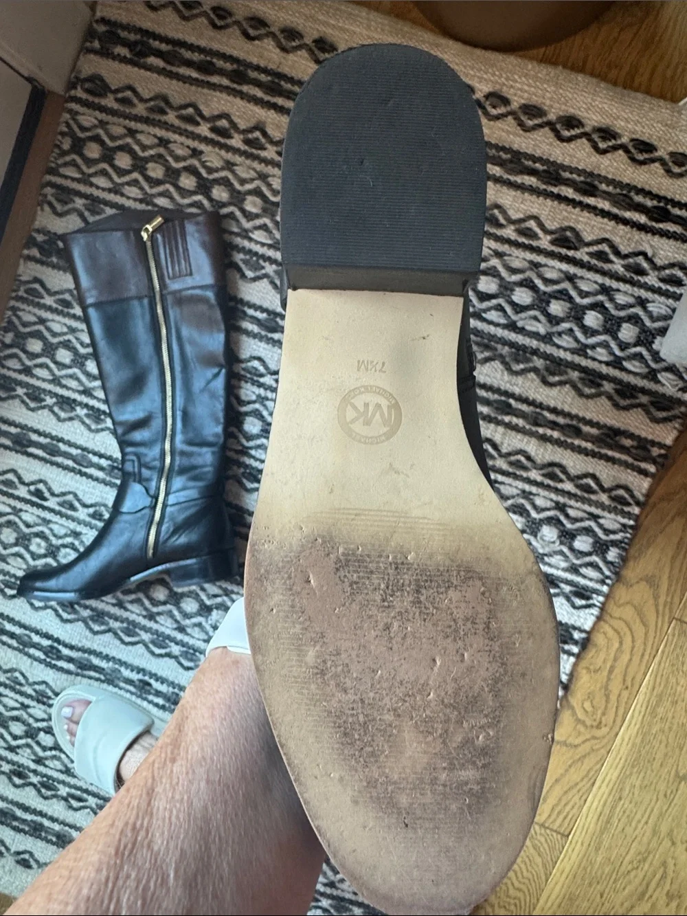 Michael Kors Fulton Wide Calf Boots